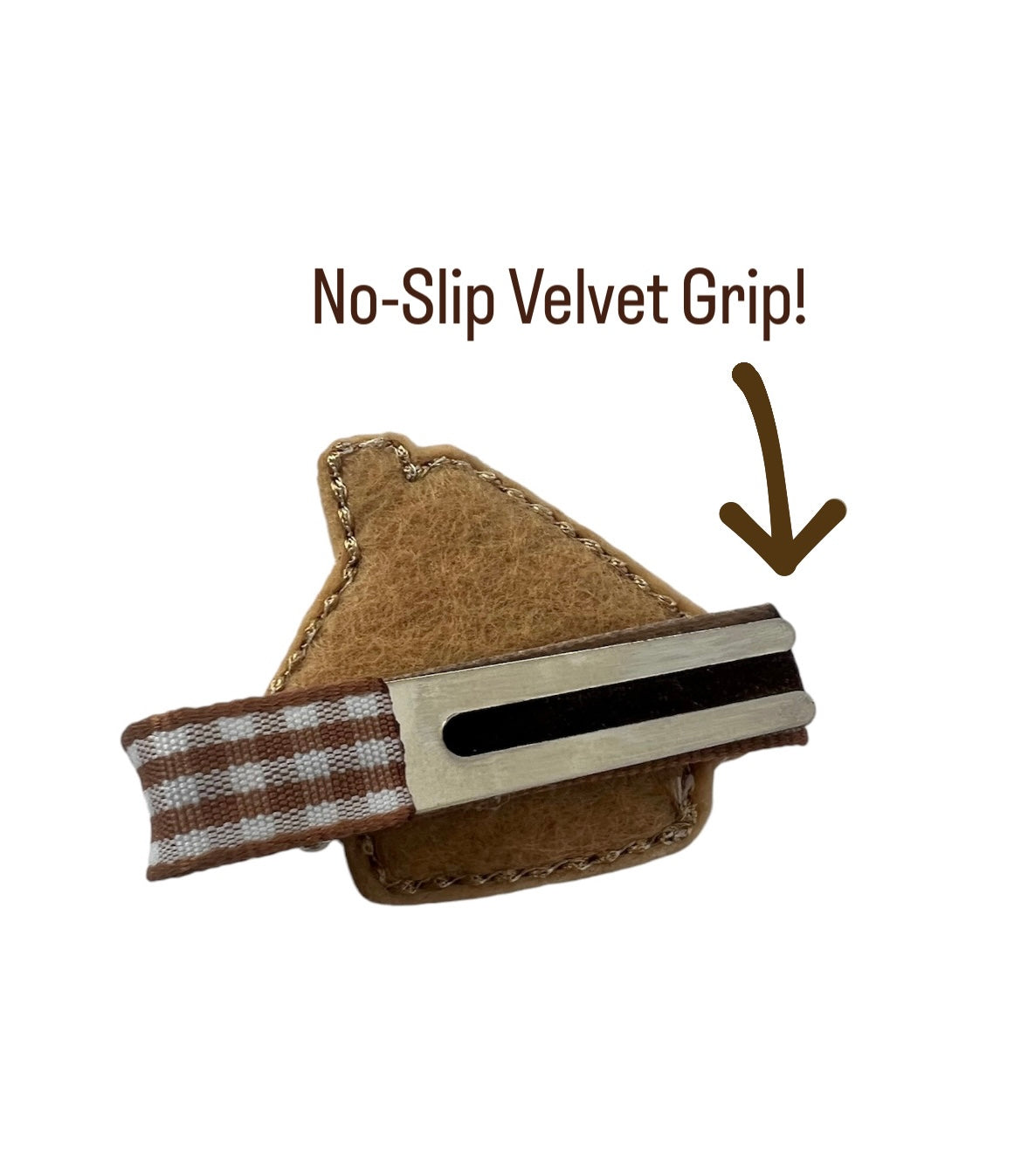 Gingerbread House Hair Clip