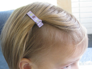 Cupcake Simply Lined Hair Clip Set