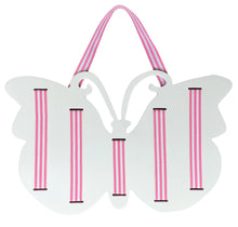Load image into Gallery viewer, White Hanging Butterfly Hair Clip Holder
