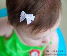Load image into Gallery viewer, Pink and Brown Spring Baby Snap Clip Set
