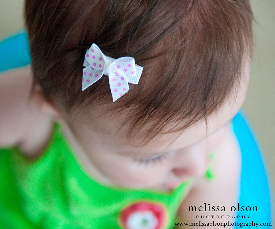 Hot Pinks Spring Baby Snap Clip Set