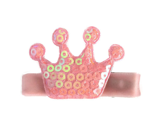 Princess Crown Hair Clip - 5 Colors